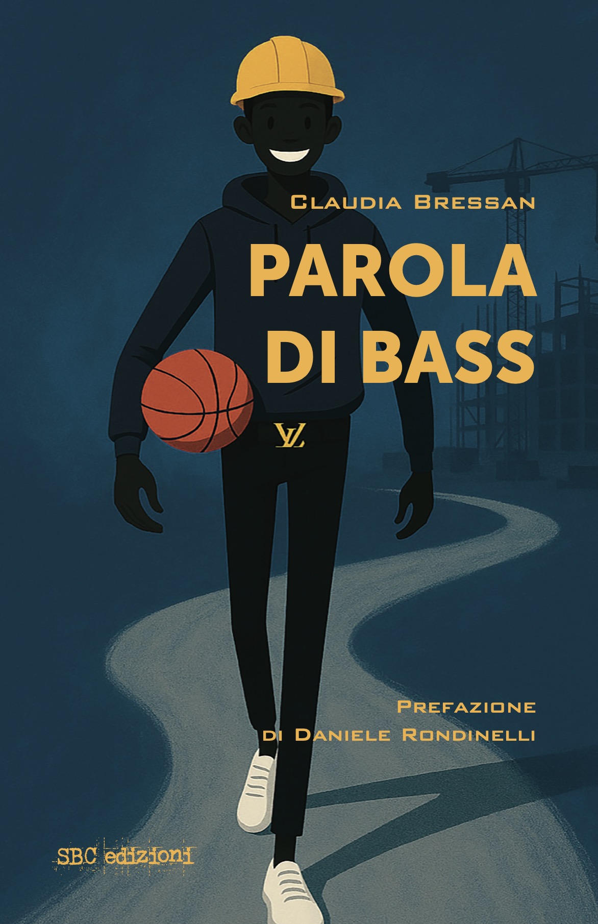 Copertina del libro, il romanzo Parola di Bass di Claudia Bressan
